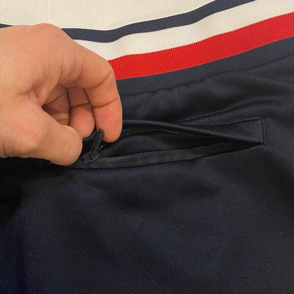 Tommy Hilfiger Sweat Shorts Mens Size 2XL Blue Performance Athletic Casual Y2K - Picture 4 of 10